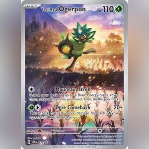 Pokemon 🍃 Teal Mask Ogerpon – Black Star Promo #SVP123 – NM Condition